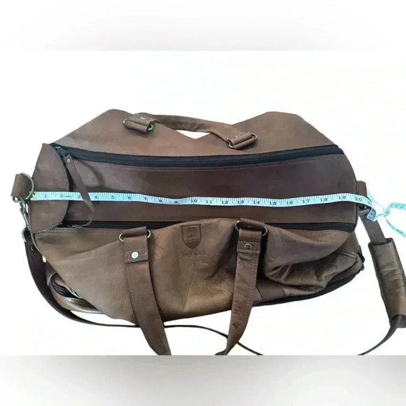 Roche’ Invitational Wolf Creek TICA Leather Duffel Travel Bag - Picture 16 of 16